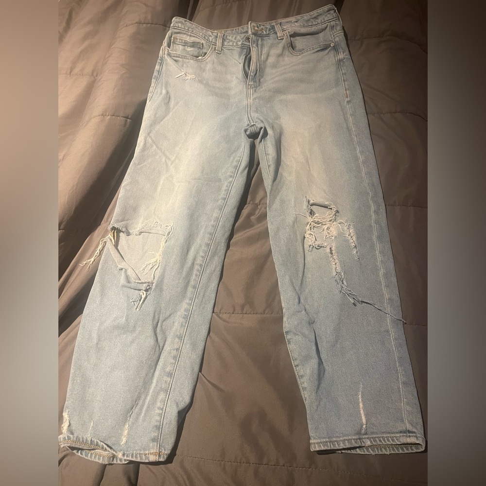 DNKY ripped jeans